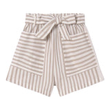 Mayoral - Striped shorts, beige