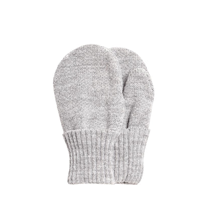 Satila - Baby mitts, Twiddle, light grey, with thumbs