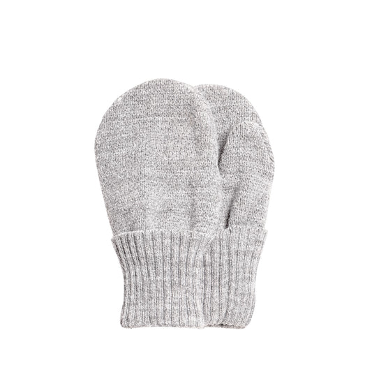 Satila - Baby mitts, Twiddle, light grey, with thumbs
