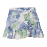 Mayoral - Ruffle skirt, green and blue