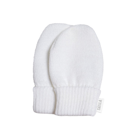 Satila - Baby mittens, Trixie, white