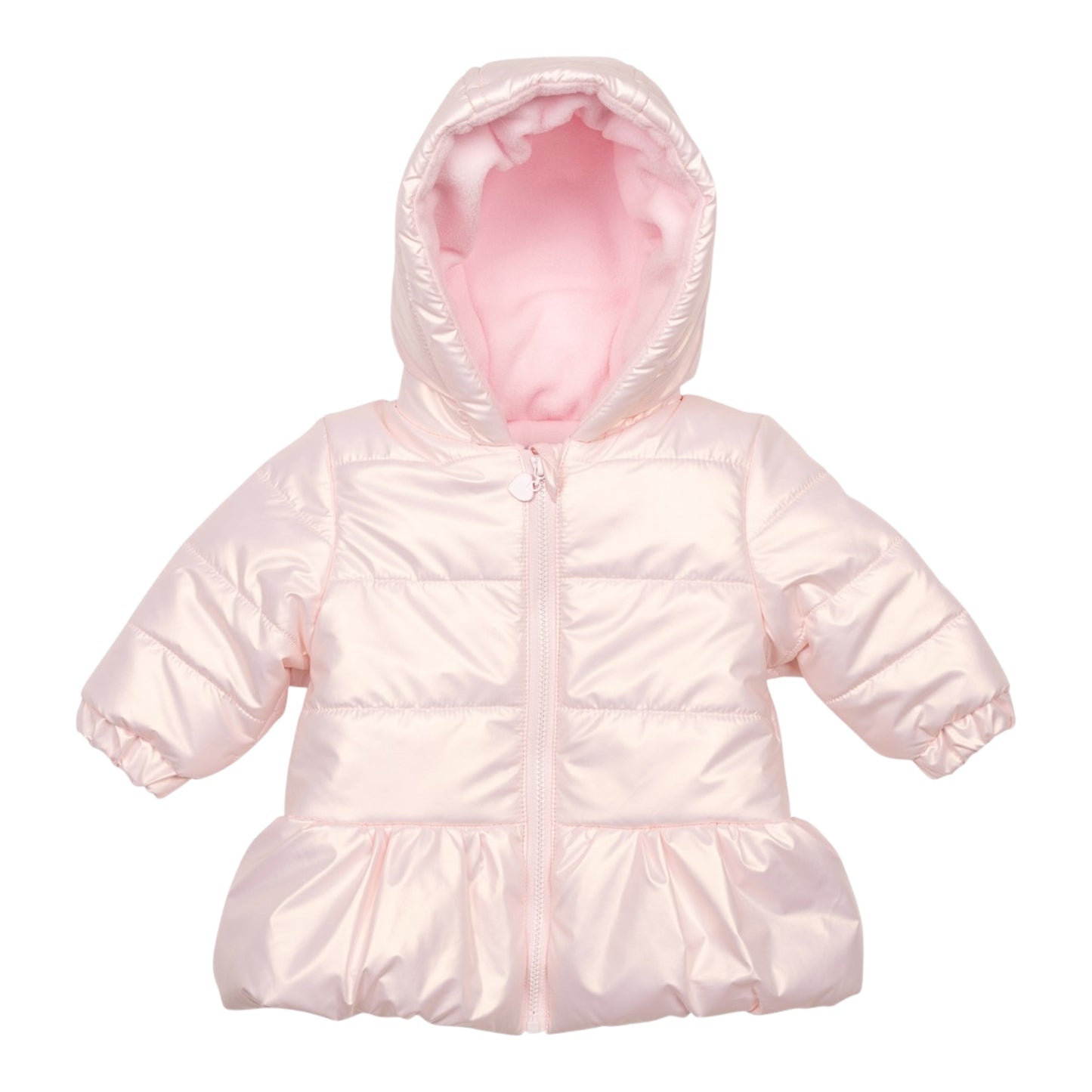 Mintini - Light pink coat with hood
