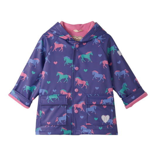 Hatley - Raincoat, Hearts & Horses