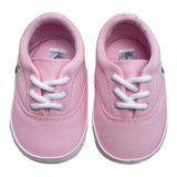 Ralph Lauren, footwear, Ralph Lauren - Pink textile baby shoes, trainer style