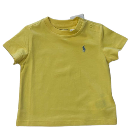 Ralph Lauren, Tops, Ralph Lauren - lemon crew neck T-shirt