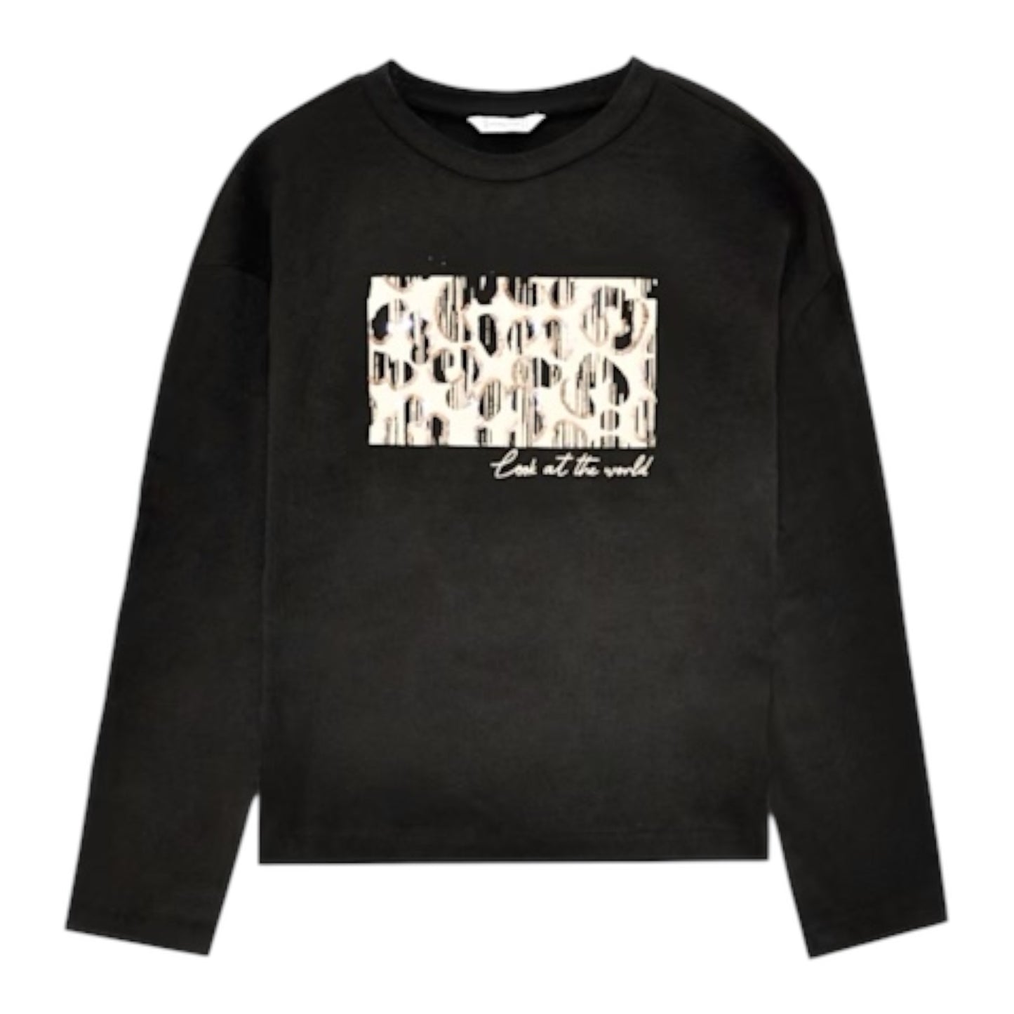 Mayoral - Black long sleeved top