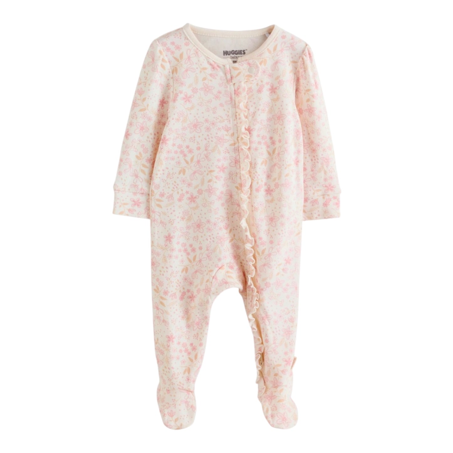 Huggies - Floral all in one