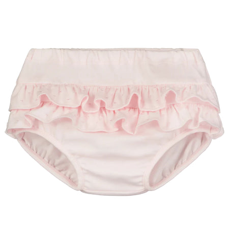 Sarah Louise - Frilly pants white/pink – Betty Mckenzie