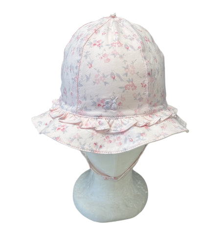 Emile et Rose, Hats, Emile et Rose - Pink floral summer hat, Fair
