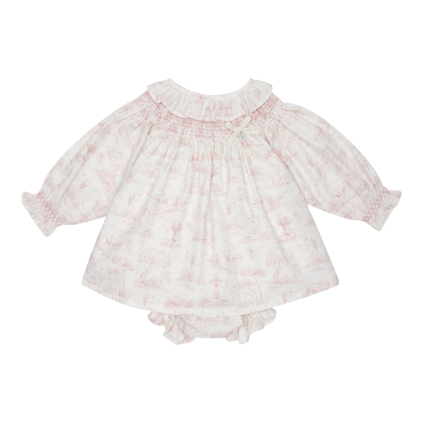 Deolinda - Dress, Pink garden print