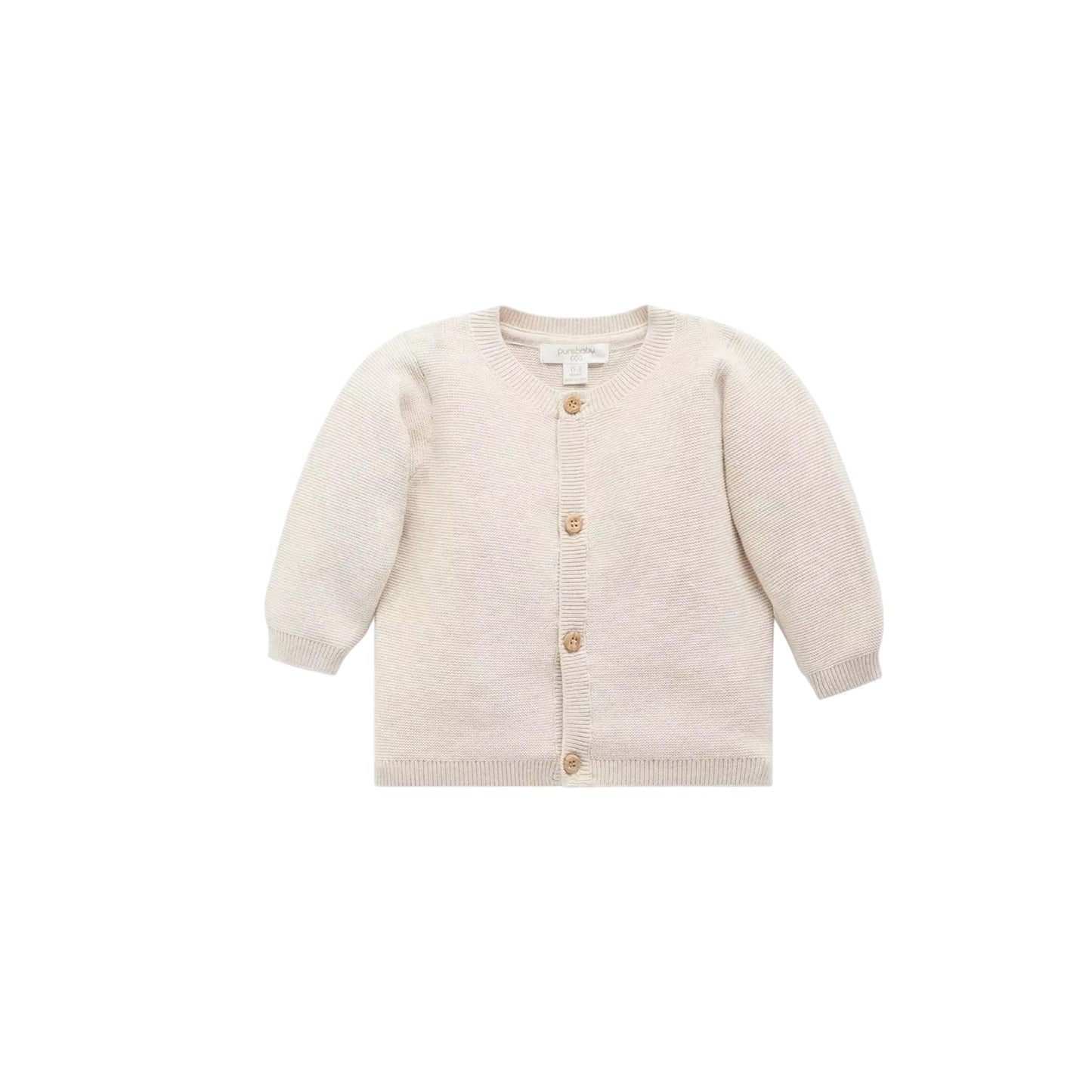purebaby - 2 Piece knitted set, wheat