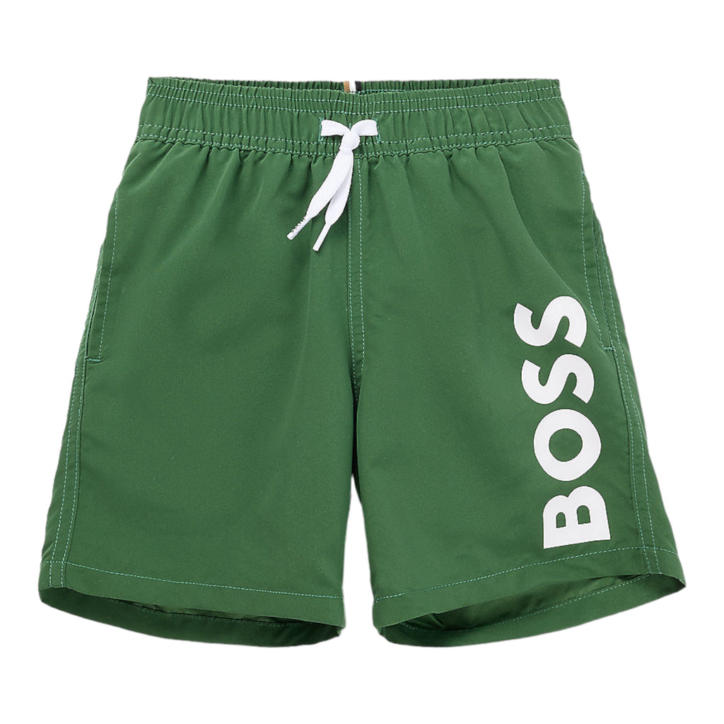 Boss, Shorts, Boss - Swim Shorts, green, J50662