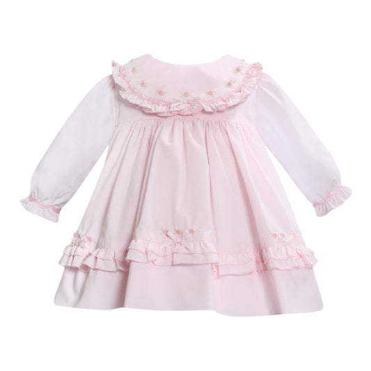 Sarah Louise - LS Dress, Pink