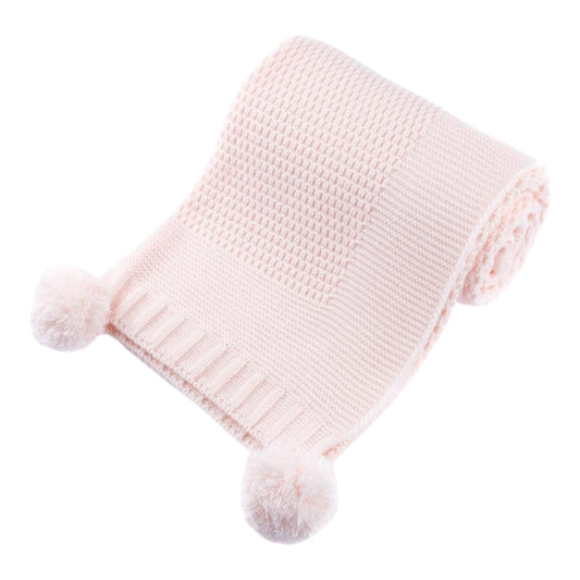 Betty - shawl/blanket, Pink
