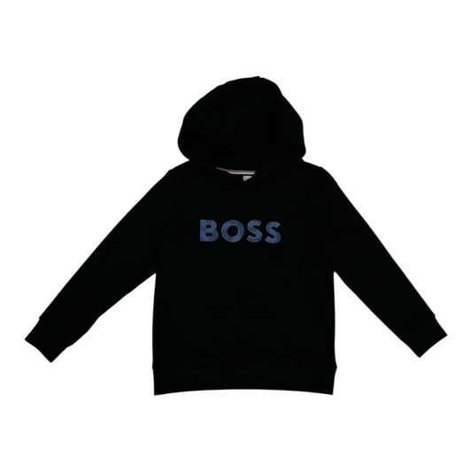 Boss - Black hooded sweatshirt, 5yr only