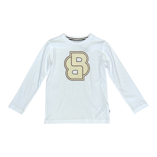 Boss - White Long sleeved T-shirt