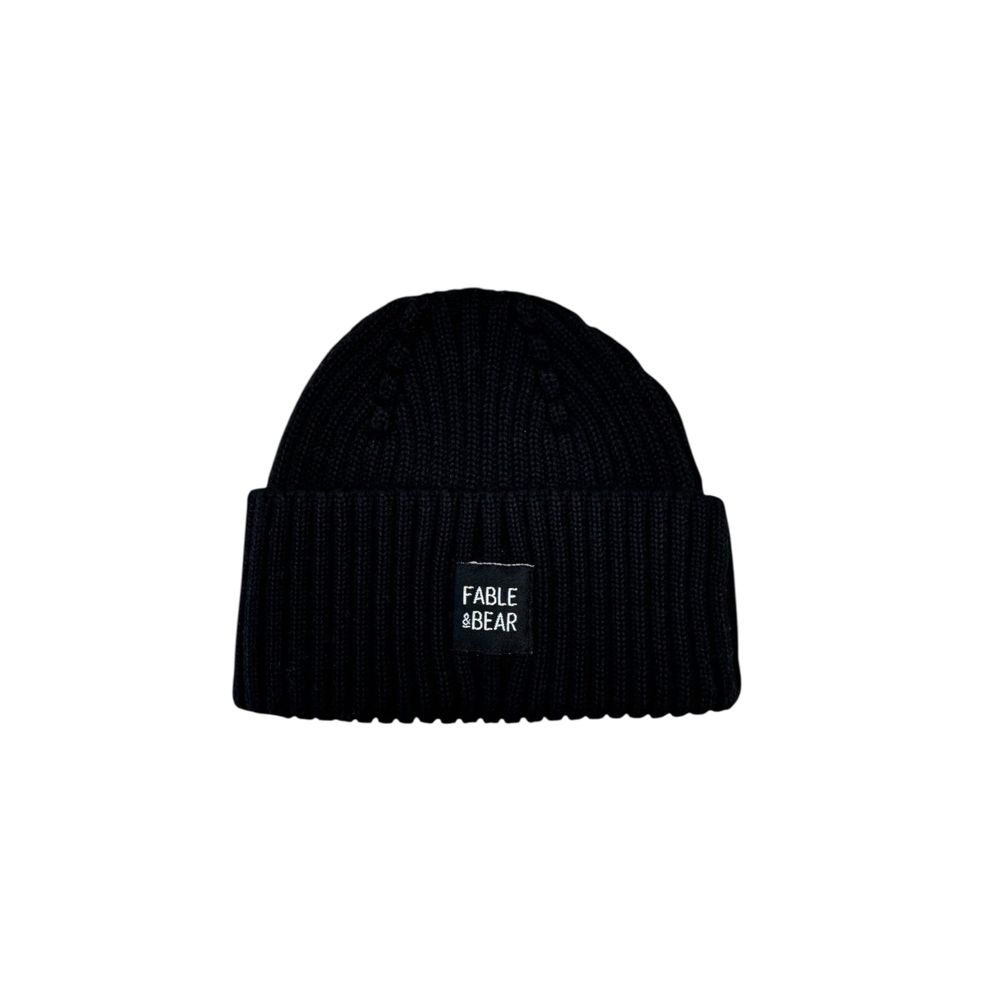 Fable & Bear - Rib Hat, Black