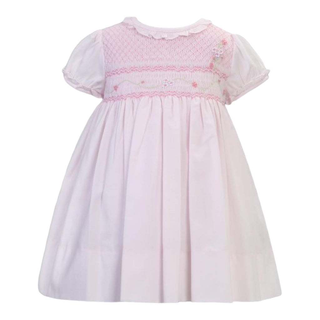 Sarah Louise, dresses, Sarah Louise - Hand smocked pink dress, 013188