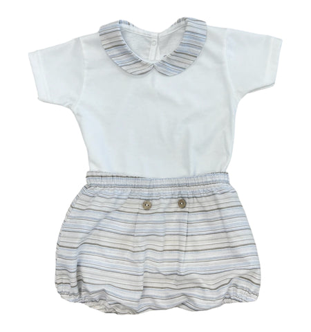 Rapife, 2 piece outfits, Rapife - 2 piece outfit, top and stripe short pants