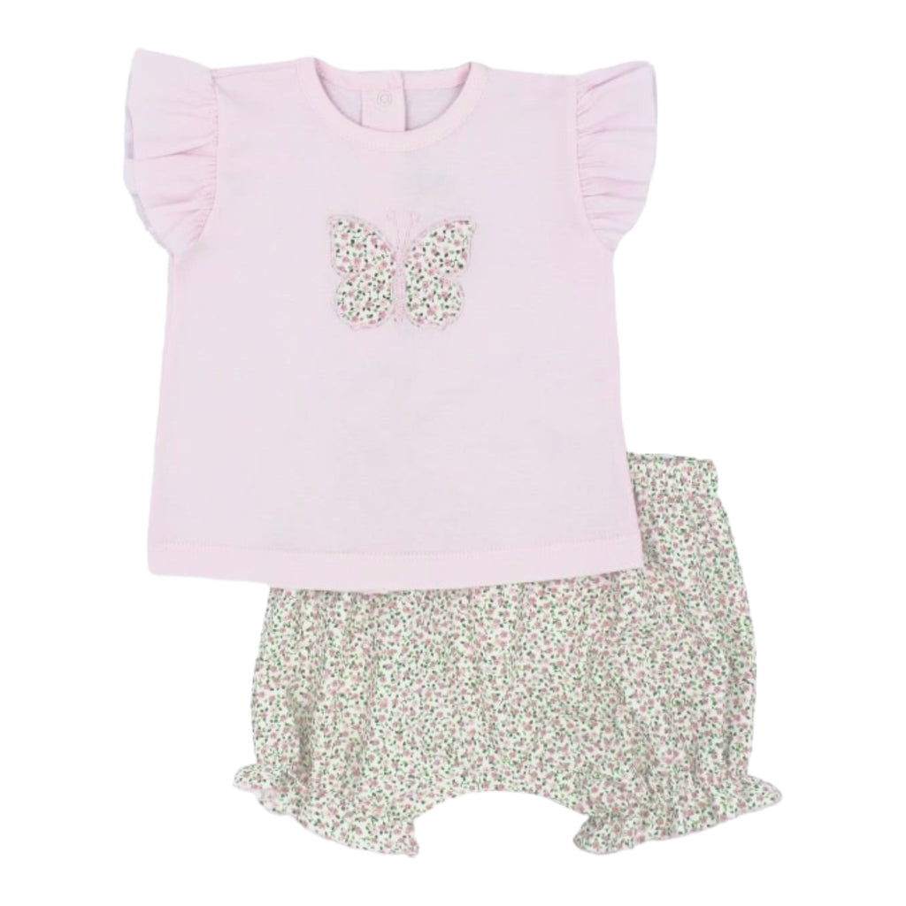 Rapife, 2 piece outfits, Rapife - baby girls 2 piece floral outfit, top and shorts