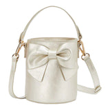 Mayoral, Bags, Mayoral - Gold bucket grab bag with shoulder strap