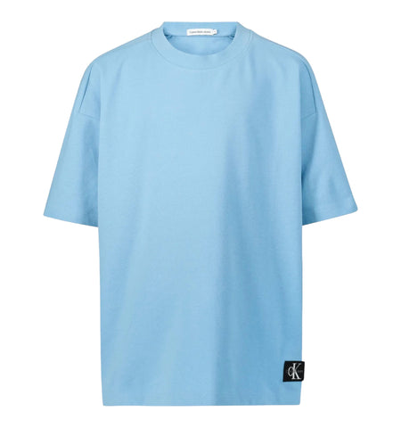 Calvin Klein, T-shirts, Calvin Klein - Pale blue crew neck T-shirt