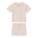 Calvin Klein - Rose pink 2 piece shorts set