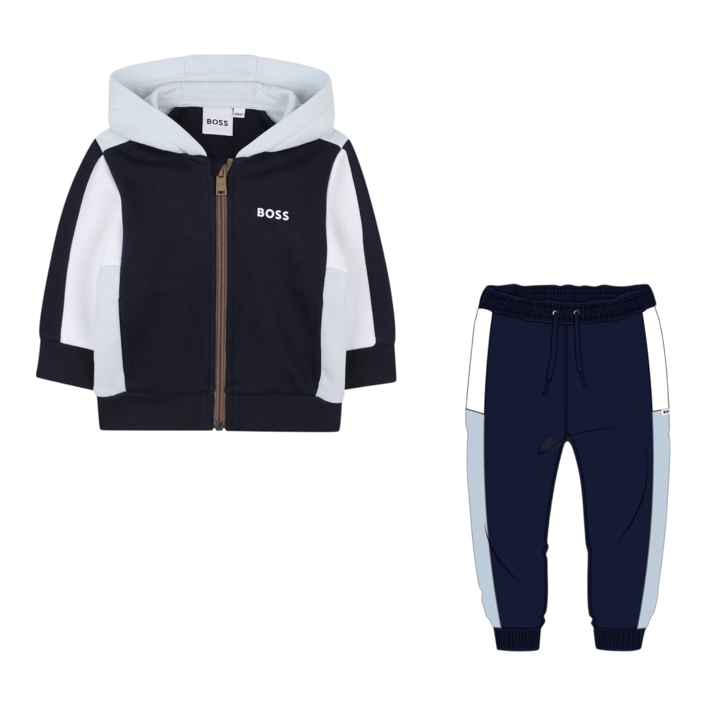 Boss - Navy tracksuit, 2yrs