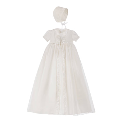 Sarah Louise  -  Ivory gown with cape