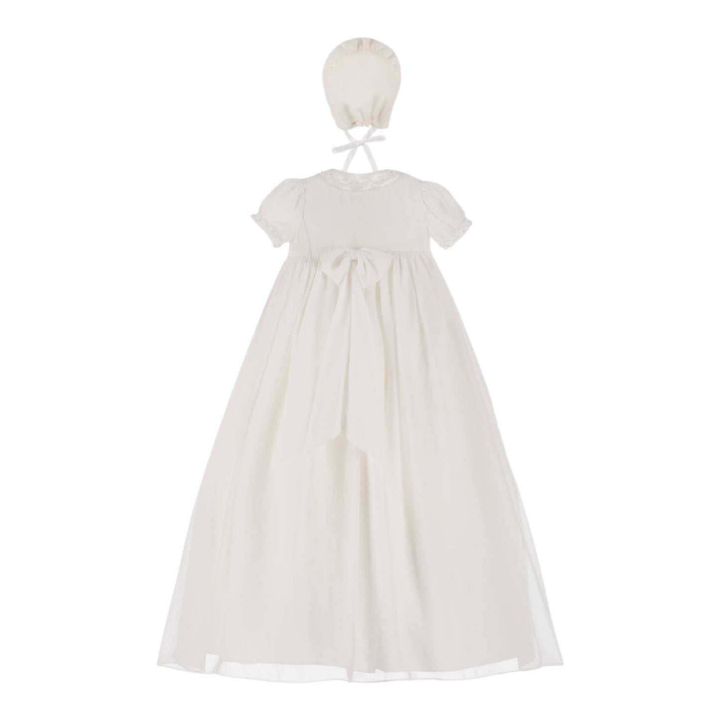 Sarah Louise  -  Ivory gown with cape