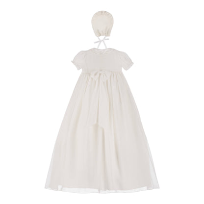 Sarah Louise  -  Ivory gown with cape