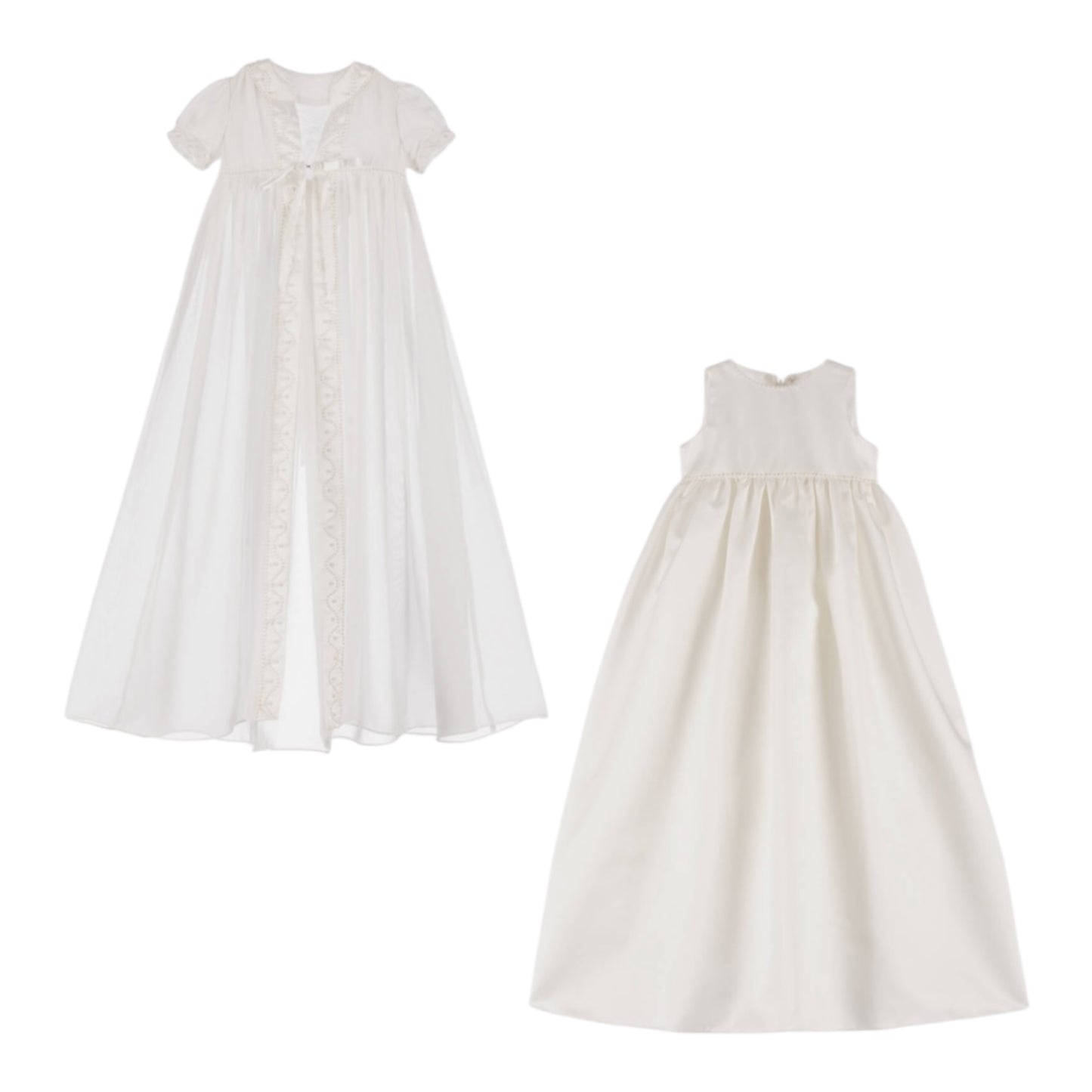 Sarah Louise  -  Ivory gown with cape