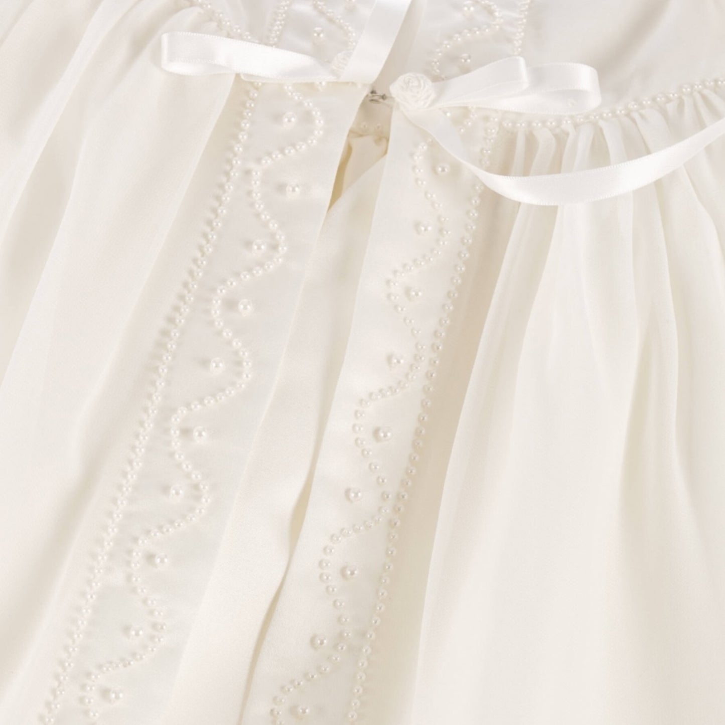 Sarah Louise  -  Ivory gown with cape