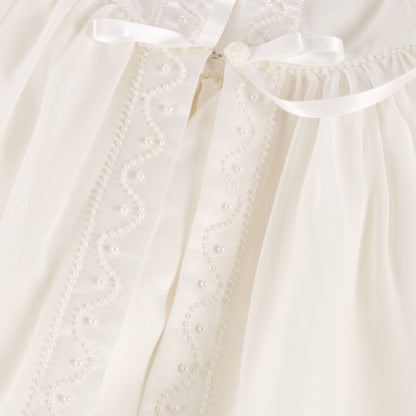 Sarah Louise  -  Ivory gown with cape