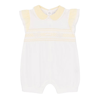 Amore - Romper, white lemon