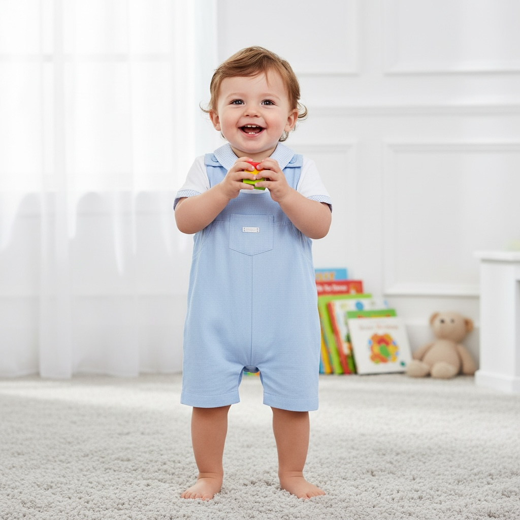 Amore - Dungaree and shirt