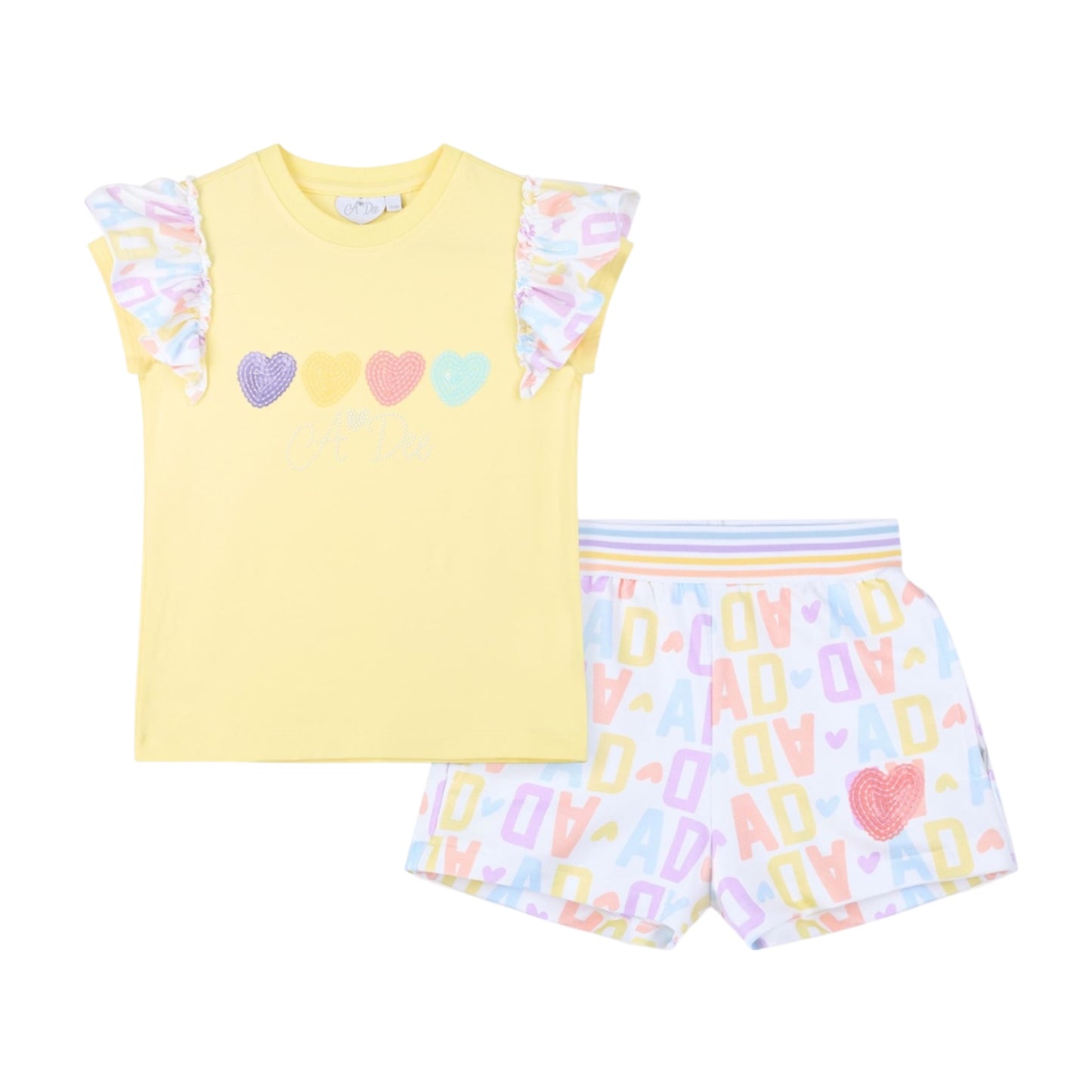 A’Dee - 2 piece shorts set, Sienna