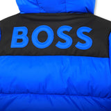 Boss, coats, Boss - Padded jacket, Blue and black