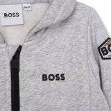 Boss, , Boss - Grey jogging suit, 18m-3yrs