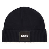 Boss, Hats, Boss - Navy knit pull on hat