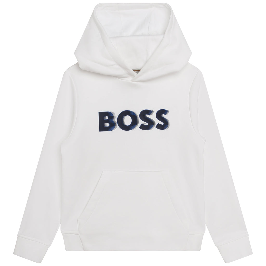 Boss, hoody, Boss - Hoodie, White