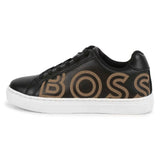 Boss, trainers, Boss - Black / gold trainers