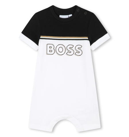 Boss, rompers, Boss - White and black all in one, J50793