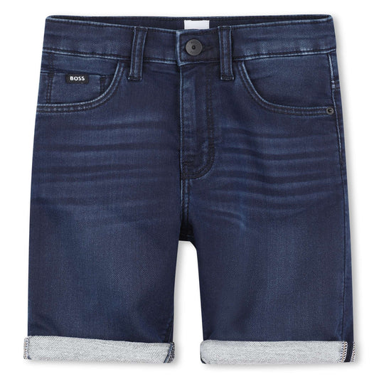 Boss, shorts, Boss - Navy denim shorts