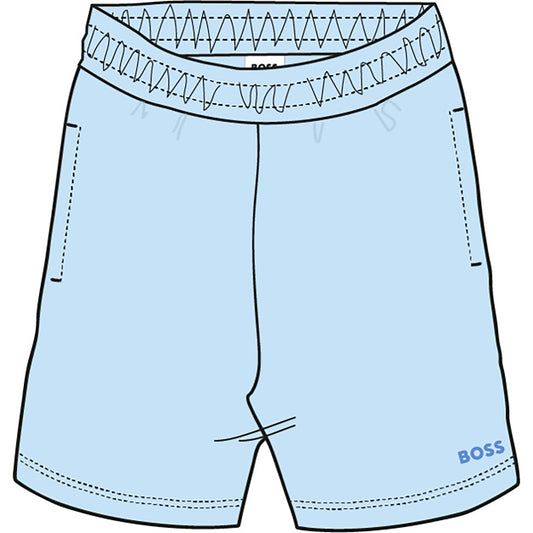 Boss, Shorts, Boss - Persian blue shorts