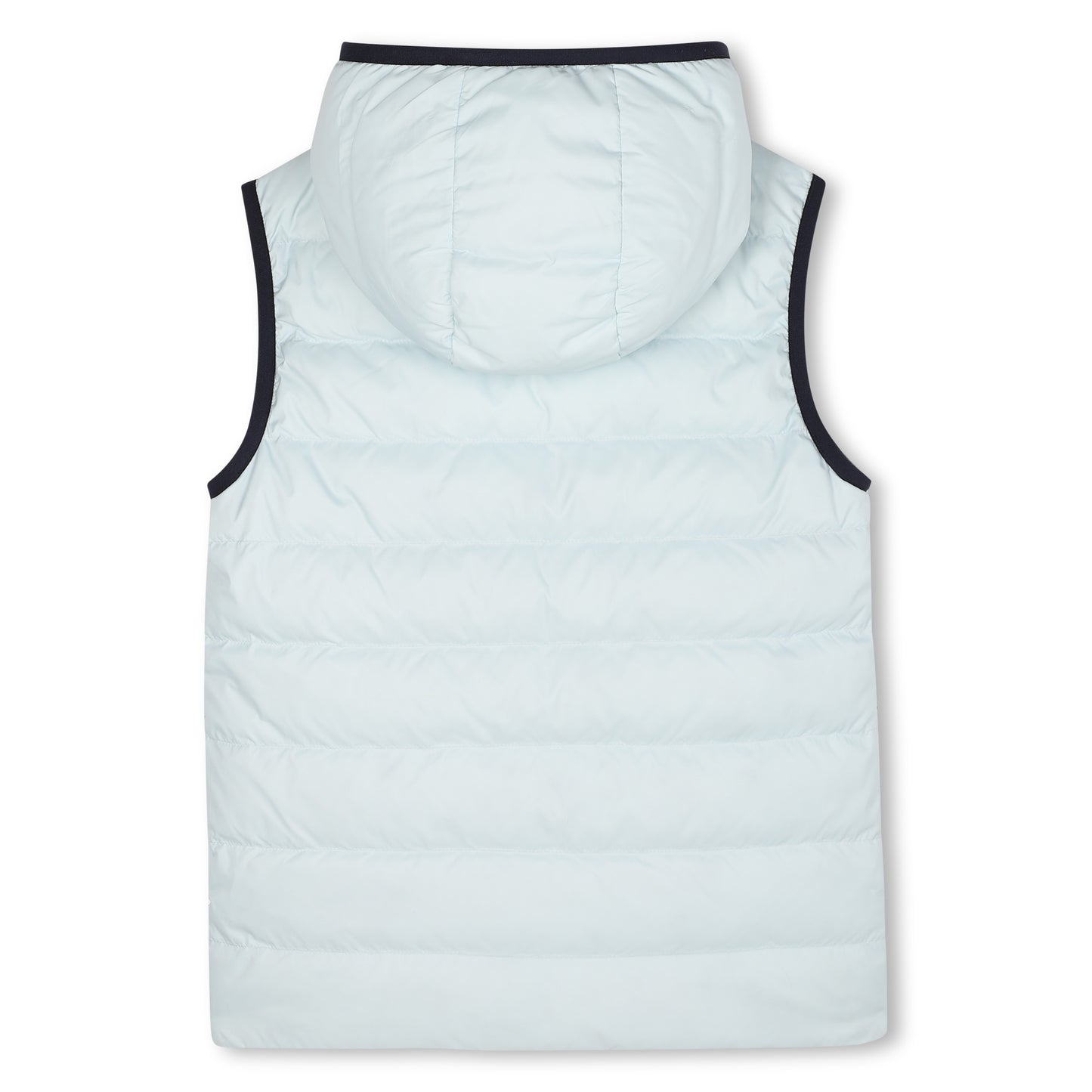 Boss - Pale blue reversible hooded  padded gilet