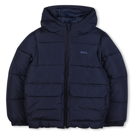 Boss - Navy Puffer jacket