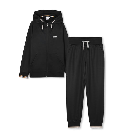 Boss - 2 piece, black  jogging suit