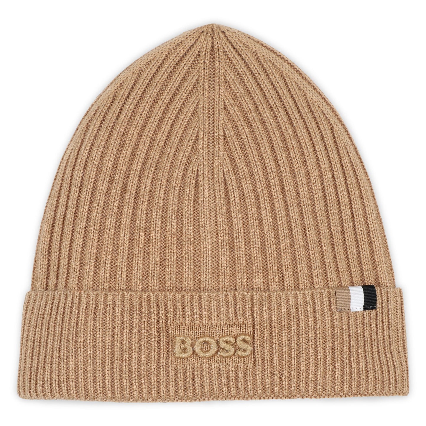 Boss - Tan/cookie knit pull on hat