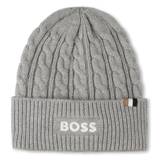 Boss - Grey pull on hat